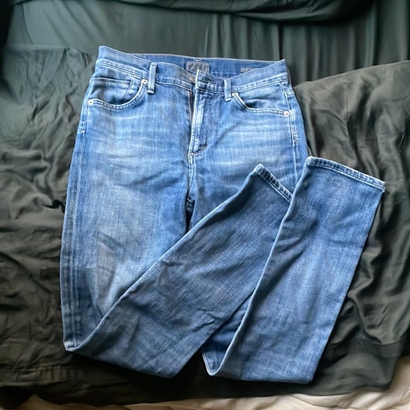 AGOLDE | Blue high rise Camille skinny spring jean - Picture 3 of 4